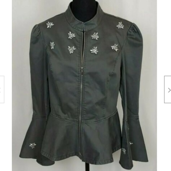 Women's International Concepts Grey Jacket Size M - Picture 1 of 6